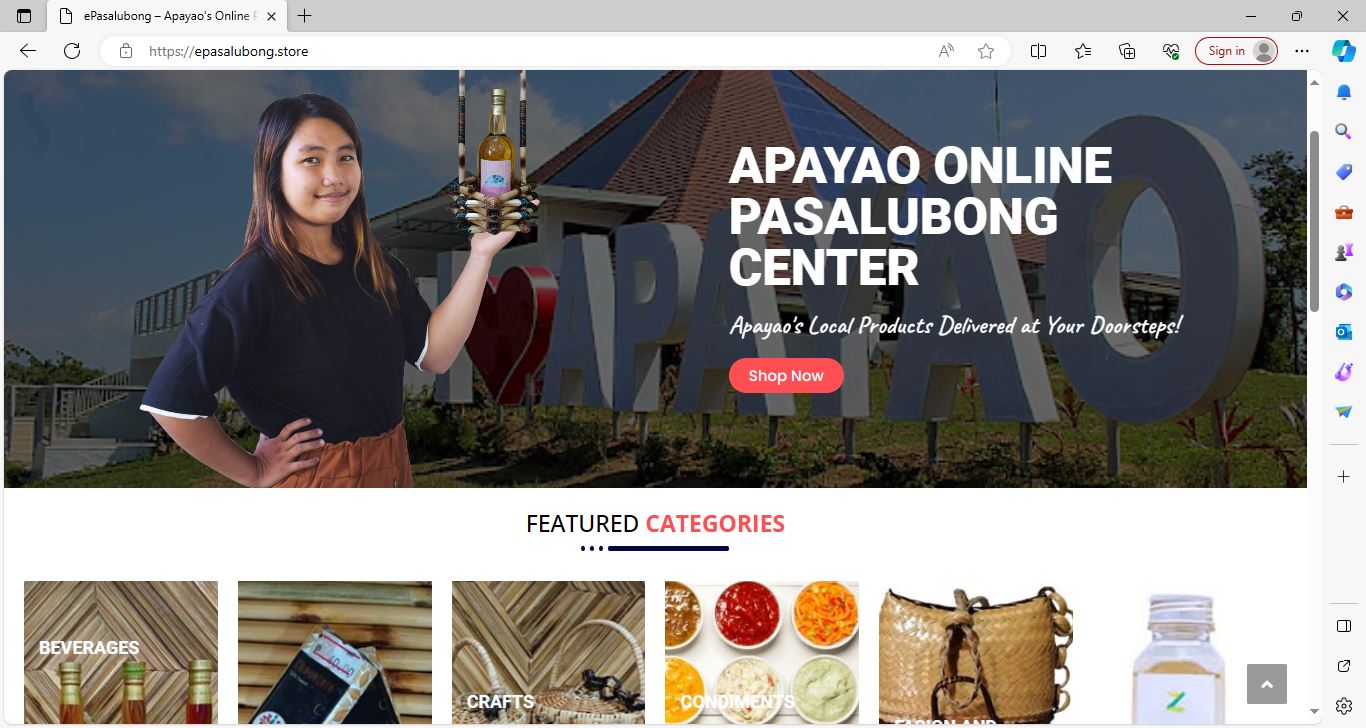 Read more about the article Exciting News! DTI Apayao Launches ePasalubong: Your Gateway to Local Treasures!